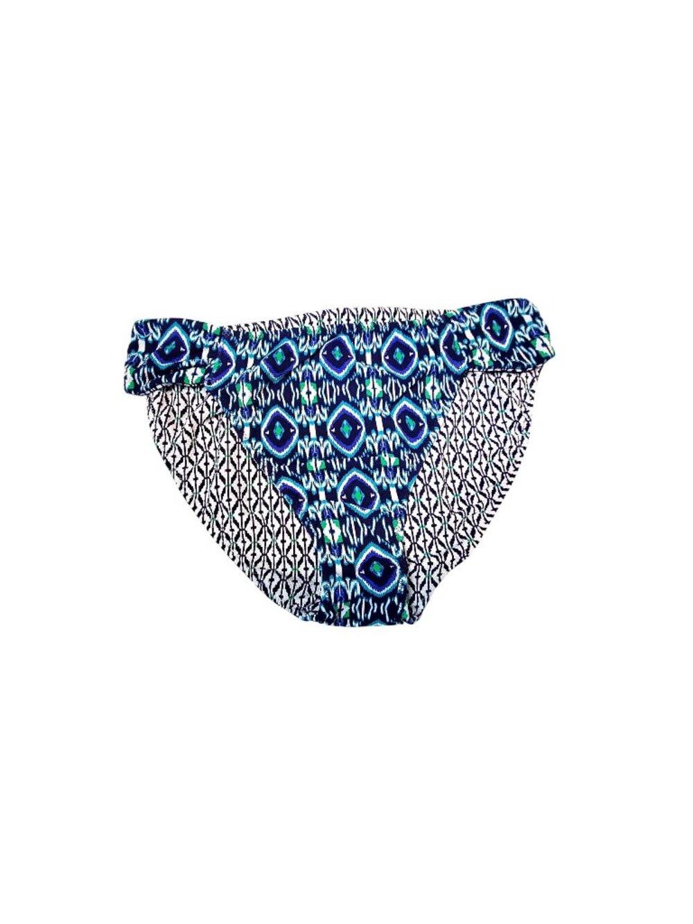 Tommy Bahama Womens Reversible Bikini Bottom XLTG Blue Green Diamond  Swimwear